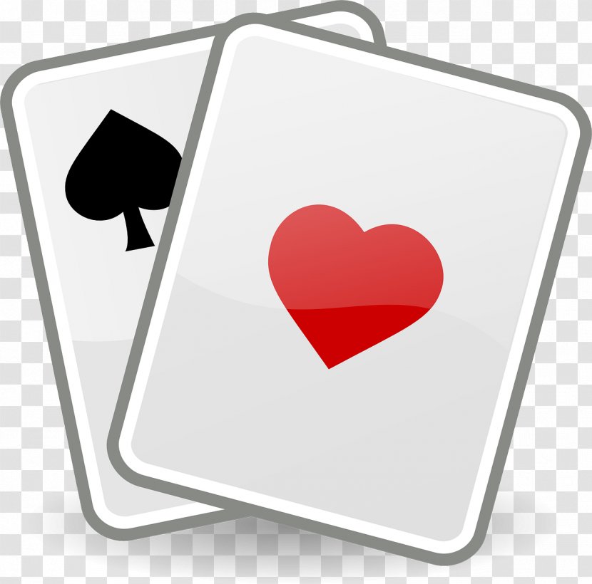 Patience Contract Bridge Playing Card Game Clip Art - Heart - Cartes Transparent PNG