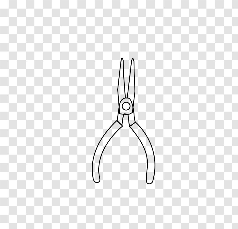 Drawing Pliers - Public Domain Transparent PNG