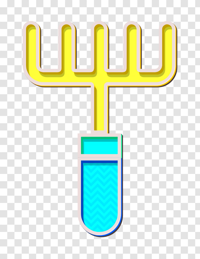 Rake Icon Cultivation Icon Pitchfork Icon Transparent PNG