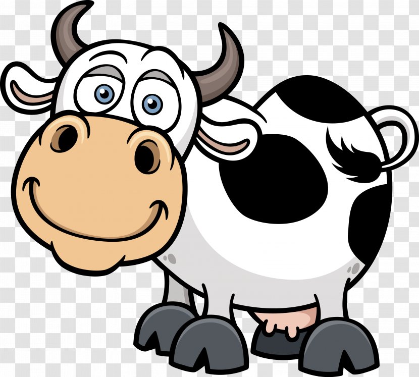 Cattle Cartoon Royalty-free - Royaltyfree - Cow Transparent PNG