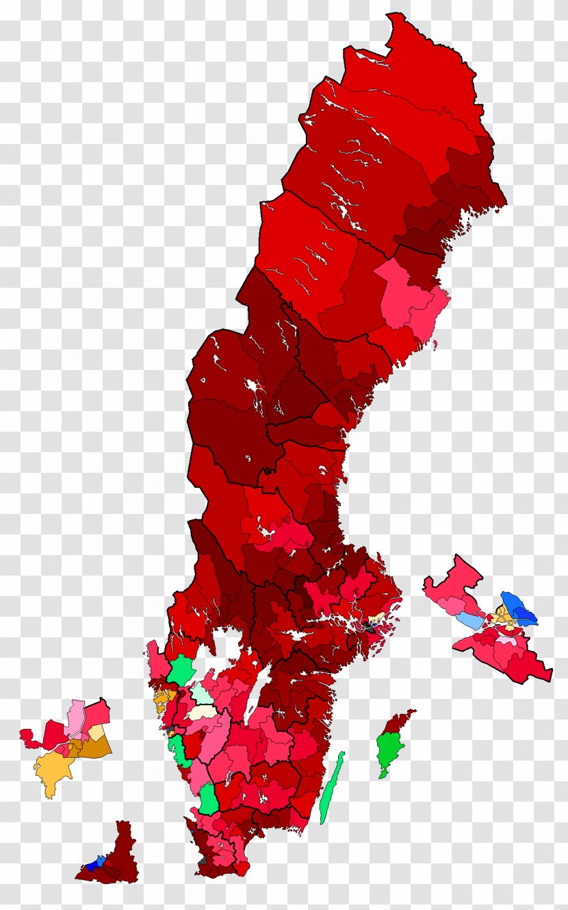 Sweden Vector Graphics Illustration Stock Photography - Flower - Election Map Transparent PNG