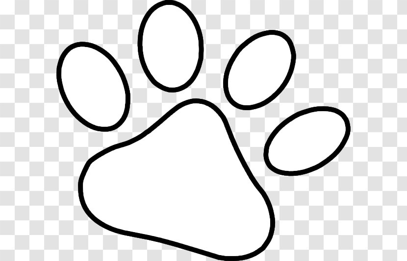 Clip Art Line Animal - Symbol - Lifeline Dog Paw Transparent PNG