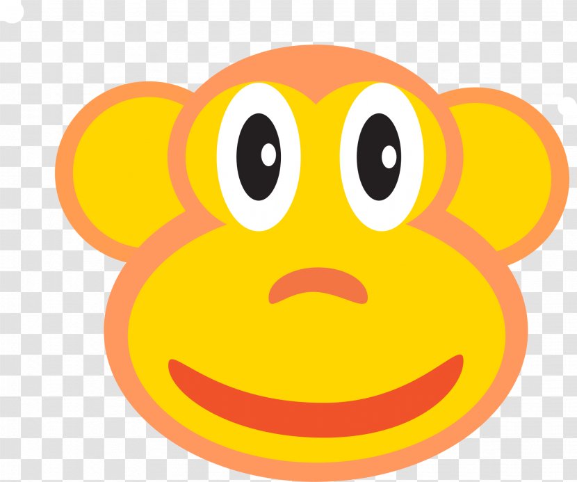 Baboons Monkey Smiley Clip Art - Clipart Transparent PNG
