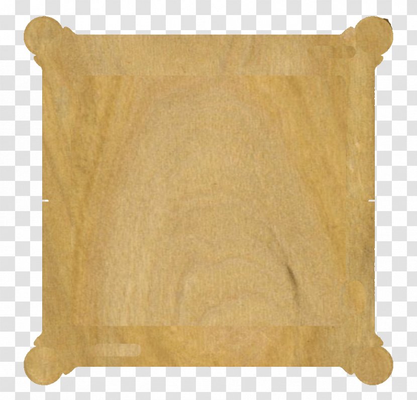 Plywood Wood Stain Rectangle Transparent PNG