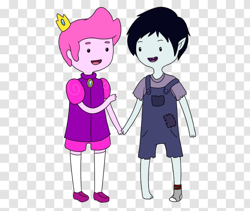 Finn The Human Child Marceline Vampire Queen Fionna And Cake Princess Bubblegum - Cartoon Transparent PNG