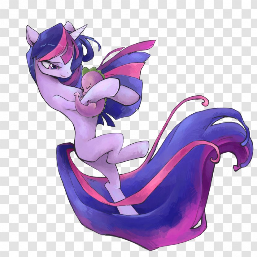 Pony Twilight Sparkle Spike Rainbow Dash Rarity - Horse Like Mammal Transparent PNG