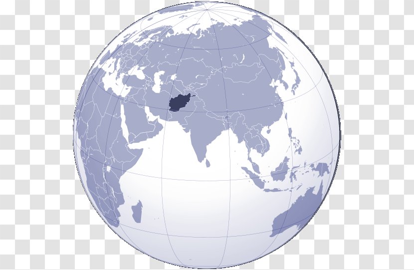 Partition Of India World Map - Sphere Transparent PNG