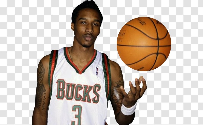 Brandon Jennings Milwaukee Bucks Basketball Player Jersey - Sportswear Transparent PNG