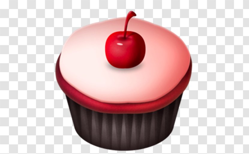 Cupcake - Cherry Cake Transparent PNG
