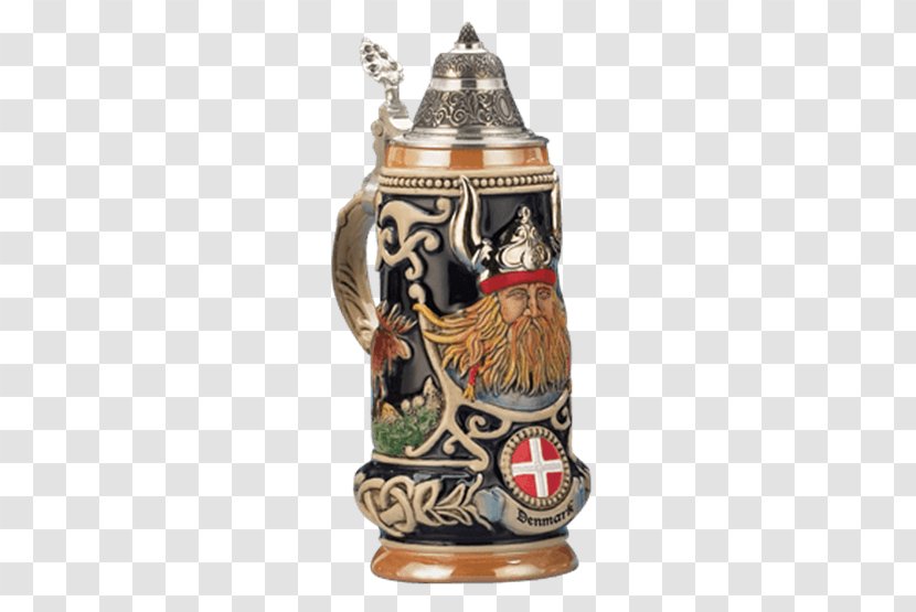 Beer Stein Viking Drinking Horn Valhalla Sessrúmnir - Ceramic - Colorfully Transparent PNG