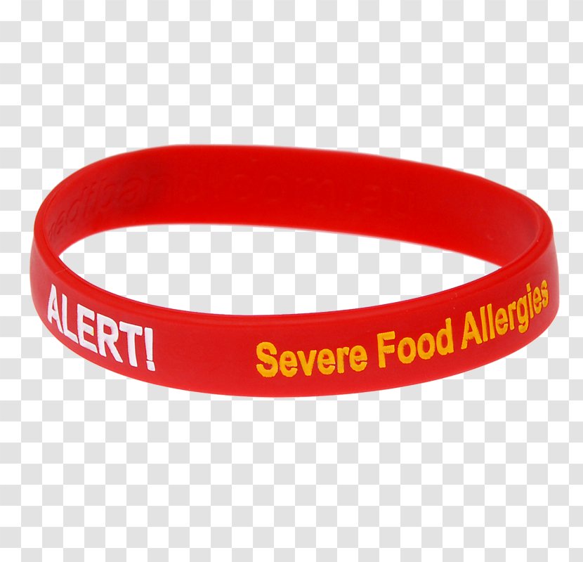 Wristband Bangle Product - Food Allergy Transparent PNG