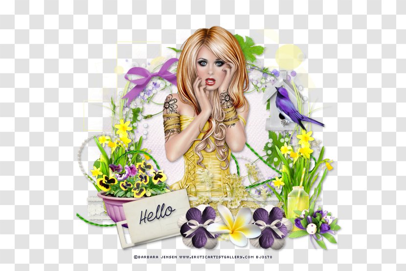Floral Design Easter Bunny PaintShop Pro Flower - Plant Transparent PNG