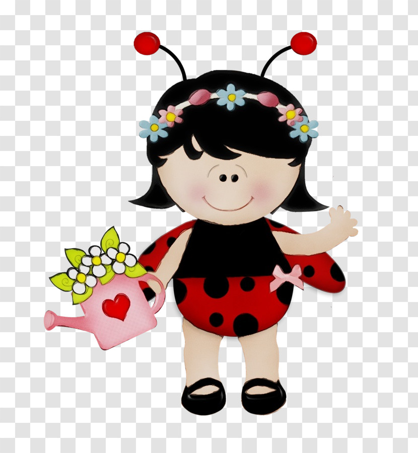 Ladybird Beetle Drawing Painting Insect Child Art Transparent PNG