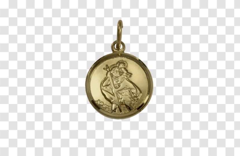 Locket Medal Earring Gold Charms & Pendants - Metal Transparent PNG