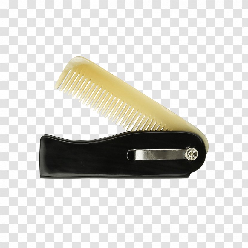Comb Tool Beard Moustache Man - Handle Transparent PNG