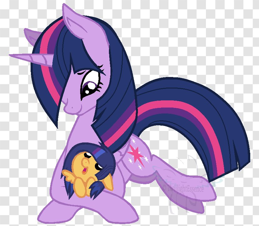 Twilight Sparkle Pony Rarity Flash Sentry Pinkie Pie - Mother And Daughter Painted Transparent PNG