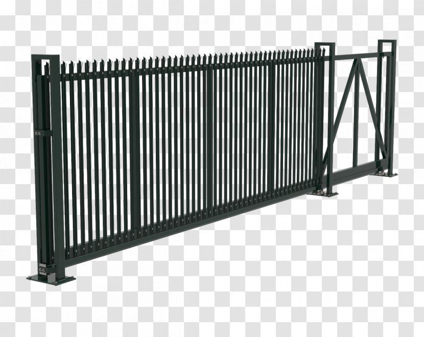 Electric Gates Fence Palisade Wrought Iron - Gate Transparent PNG