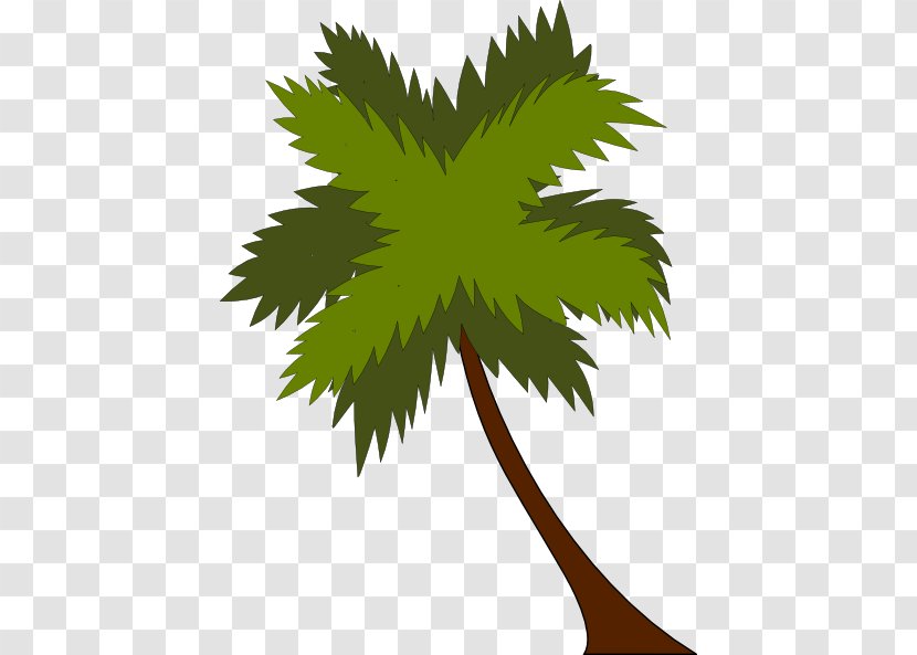 Coconut Arecaceae Clip Art - Tree Cartoon Transparent PNG