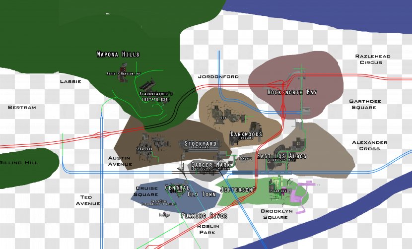 Manhunt Grand Theft Auto: Vice City San Andreas Auto V Map - Soundboard Runner Beta Transparent PNG