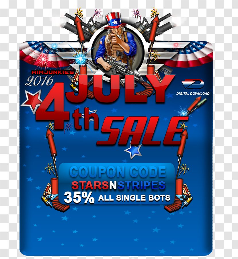 Graphic Design Recreation - Poster - 4th Of July Flyer Transparent PNG