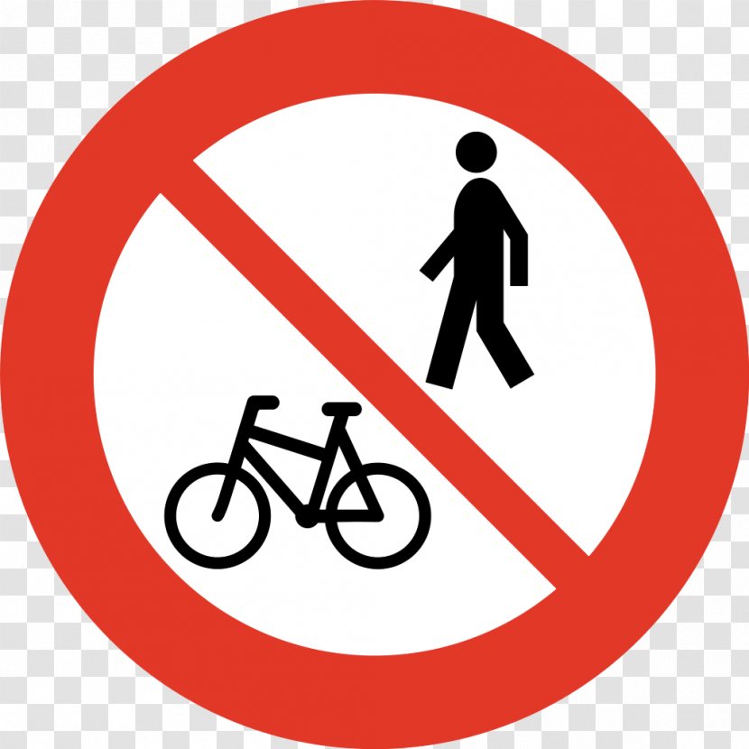 Prohibitory Traffic Sign Warning Road Pedestrian Transparent PNG