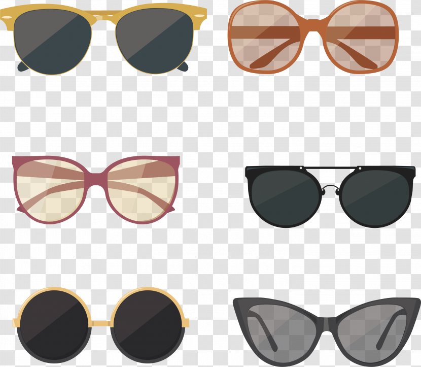 Sunglasses Cat Eye Glasses - Beauty - Different Styles Of Sun Visors Transparent PNG