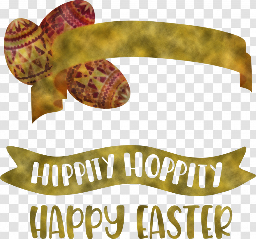 Hippity Hoppity Happy Easter Transparent PNG