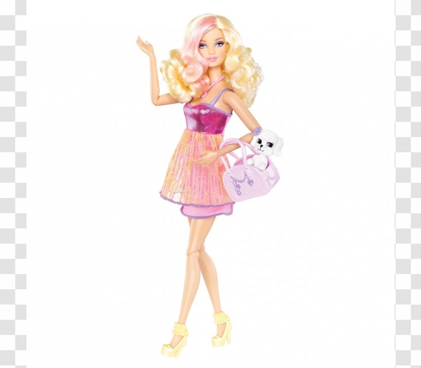 Barbie Doll Toy Dog Fashion - Mattel Transparent PNG