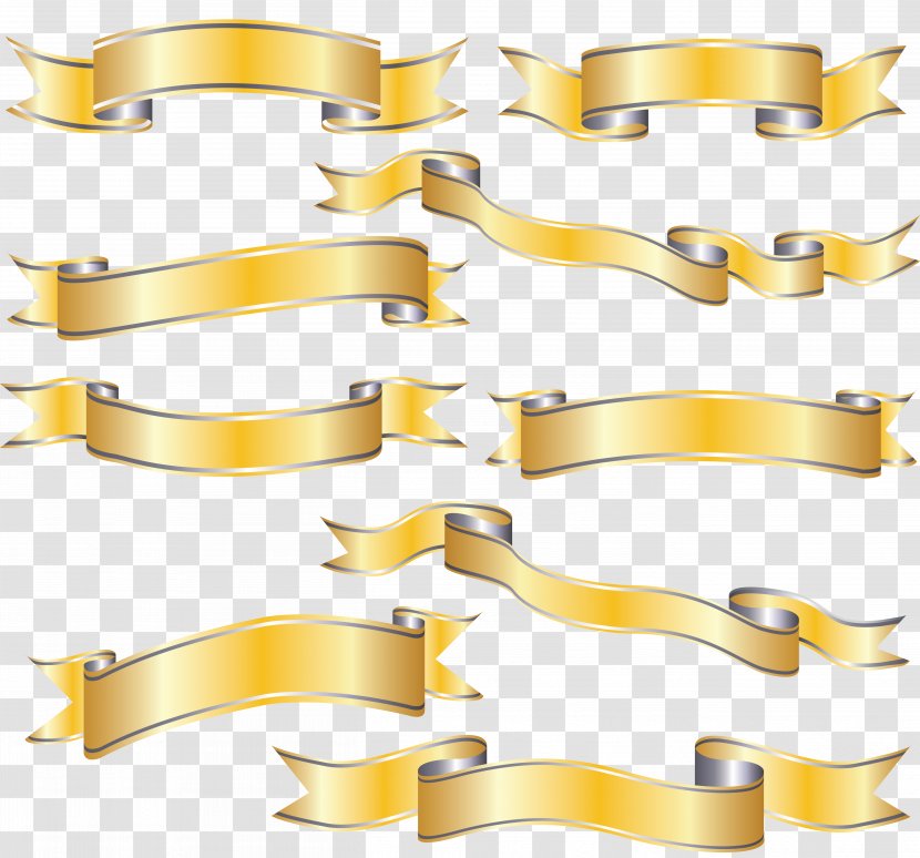 Banner Design - Brass - Web Transparent PNG