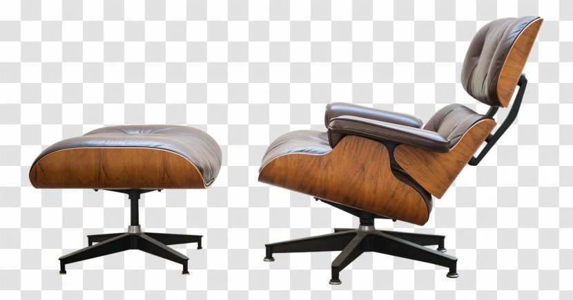 Eames Lounge Chair Charles And Ray Herman Miller Living Room - Office Transparent PNG