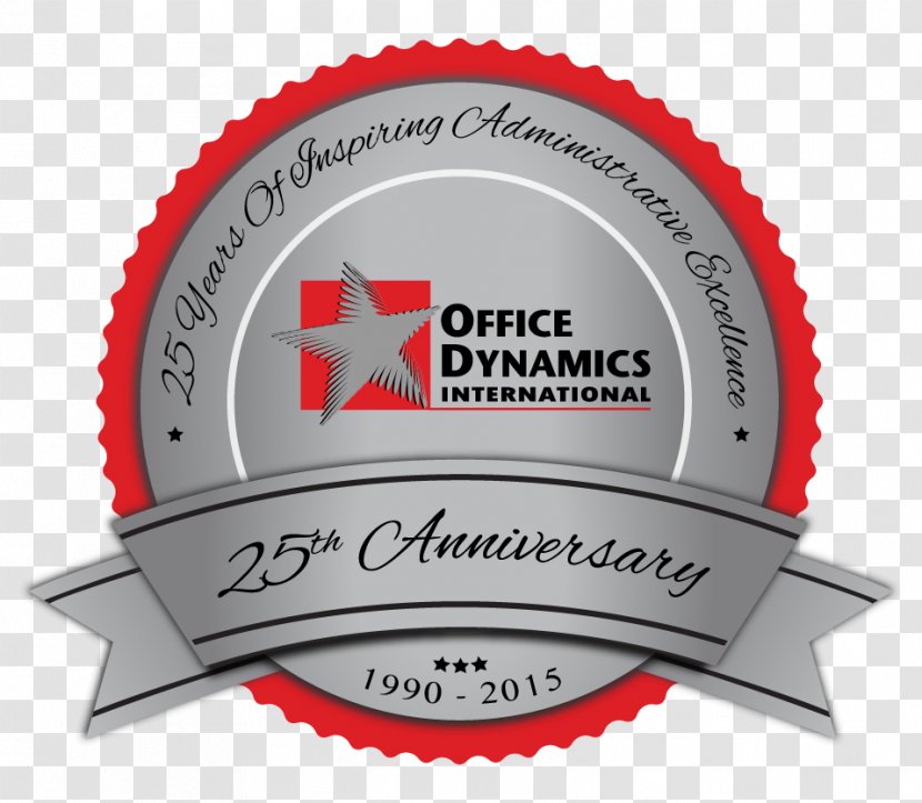 Industry Business Management Logo - Small - 25 Anniversary Transparent PNG