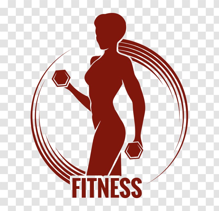 Physical Fitness Silhouette Centre - Pattern,Fitness Transparent PNG
