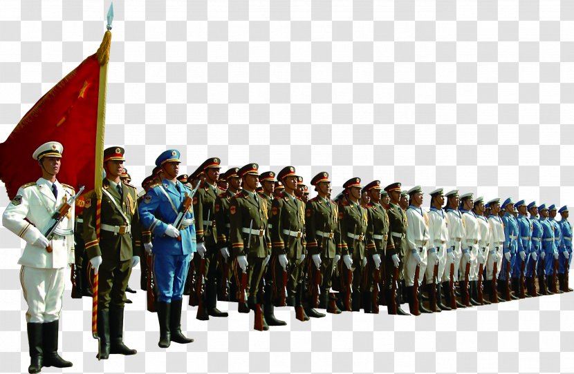 China Dxeda Del Ejxe9rcito Poster Guard Of Honour - Troop - Eighty-one Army Military Honor Transparent PNG