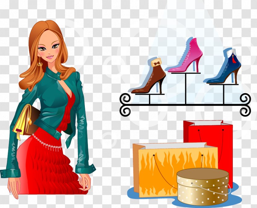Download Icon - Cartoon - Buy High Heels Fashion Beautiful People Transparent PNG