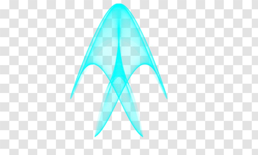 Ornament Angle Font - Triangle - Turquoise Transparent PNG