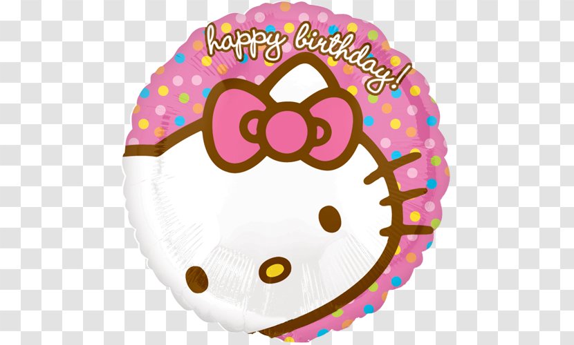 Hello Kitty Balloon Birthday Clip Art Transparent PNG