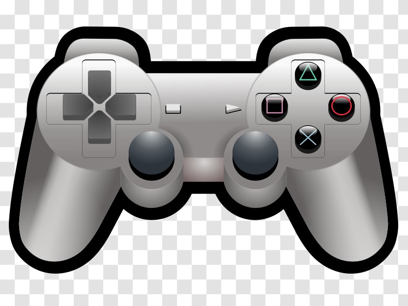 PlayStation 4 3 Game Controller Clip Art - Product - Gamer Cliparts Transparent PNG