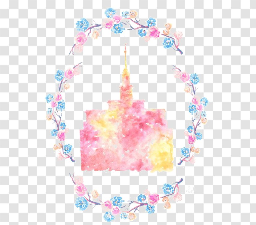 Provo Utah Temple Payson Paper The Church Of Jesus Christ Latter-day Saints Seminary - Pink - Castle LOGO Transparent PNG