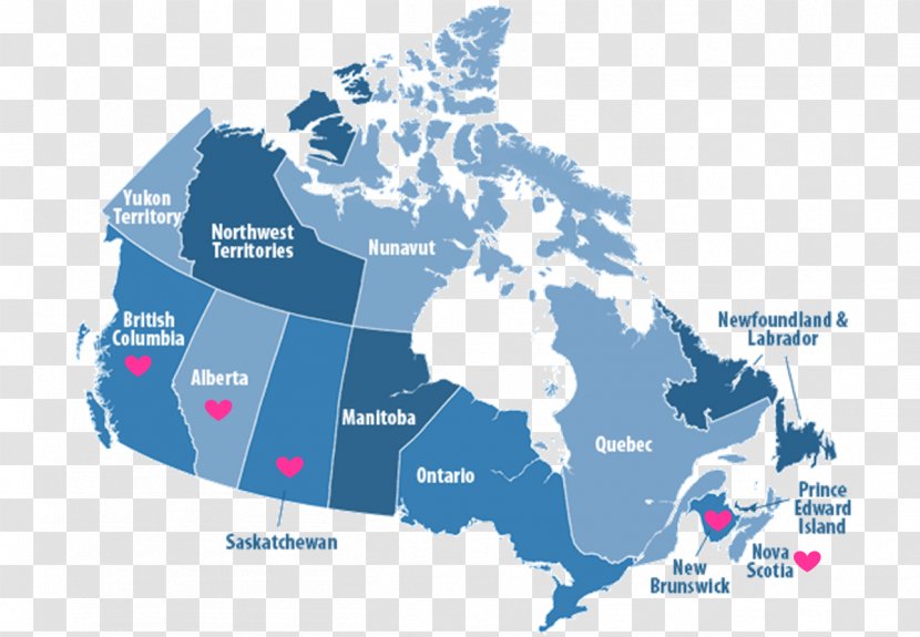 Canada World Map Vector Transparent PNG