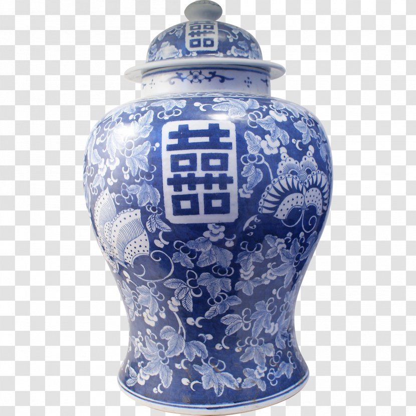 Chinese Ceramics Blue And White Pottery Vase Porcelain Transparent PNG