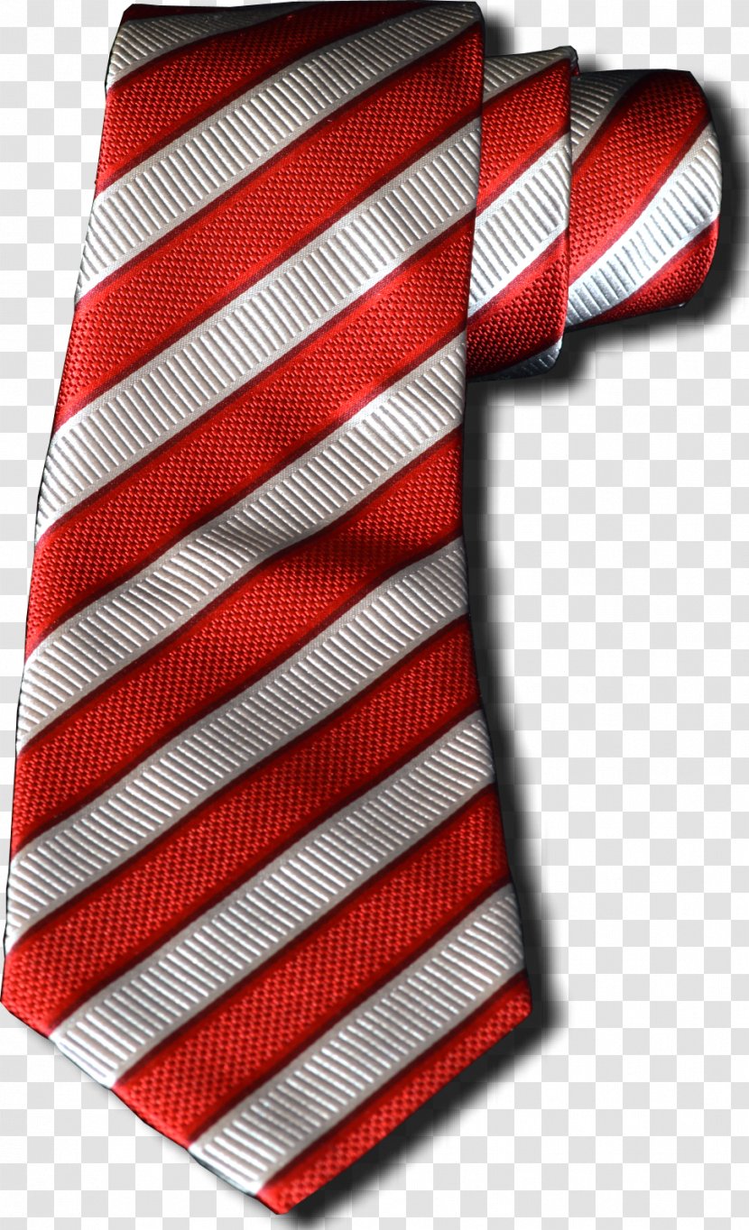 Necktie - Red Silk Strip Transparent PNG