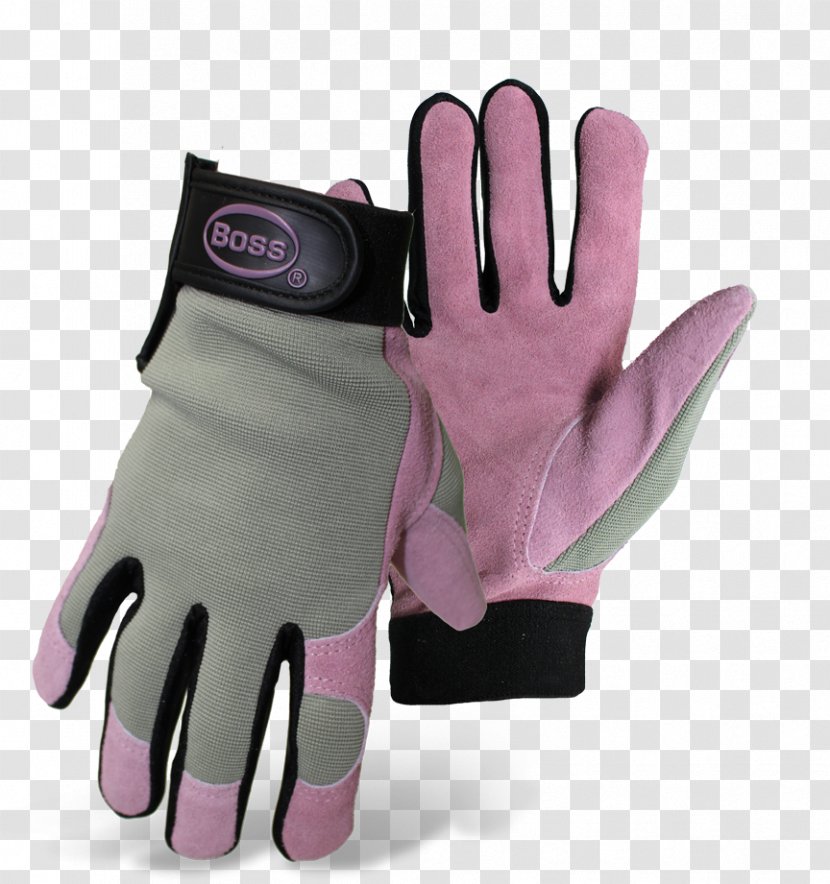 Finger Lacrosse Glove - Lavender Transparent PNG
