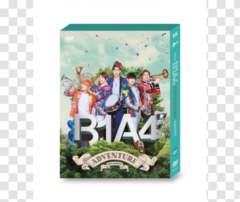 B1A4 ADVENTURE 2015 2014 Road Trip - Cartoon - READY? South Korea K-popDvd Transparent PNG