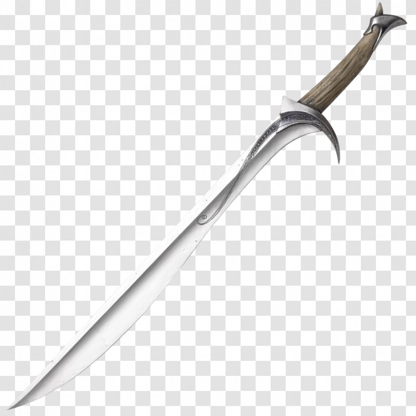 Thorin Oakenshield Legolas Bilbo Baggins Uruk-hai Frodo - Orcrist - Sword Transparent PNG