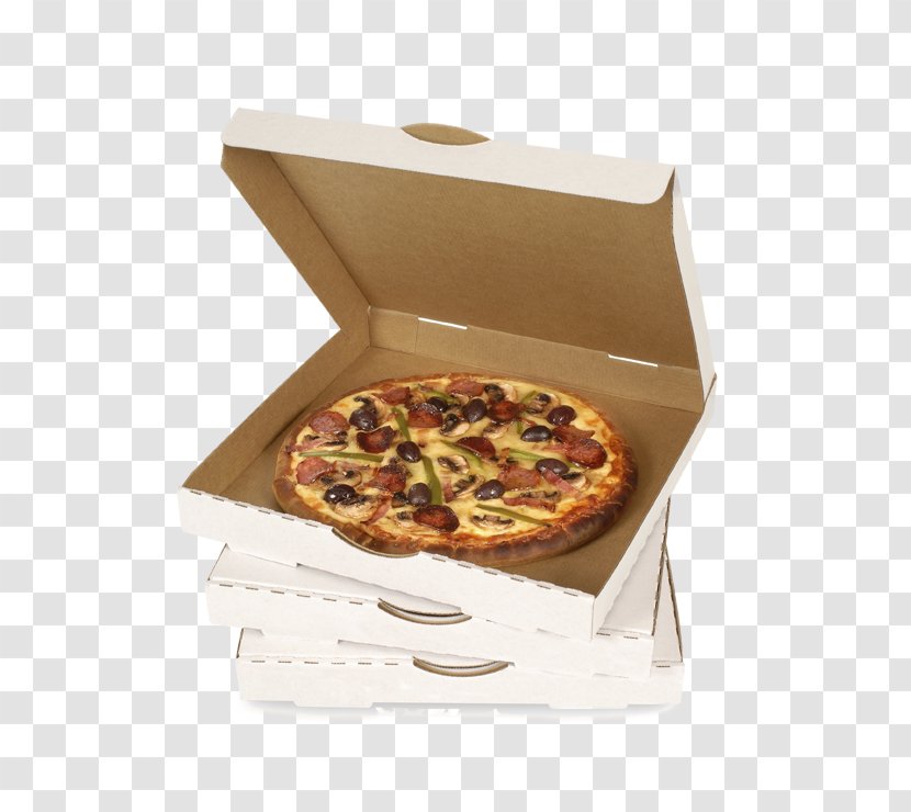 Pizza Box Take-out Cardboard - Italian Food - Reference Transparent PNG