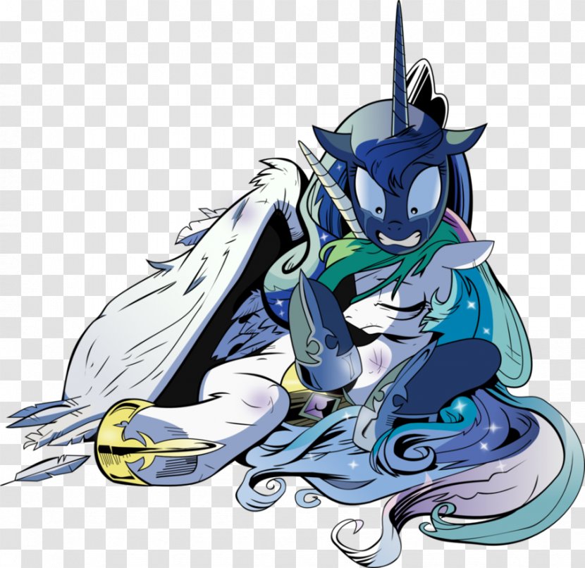 Princess Celestia Luna Pony DeviantArt IDW Publishing - Watercolor - Picking Transparent PNG