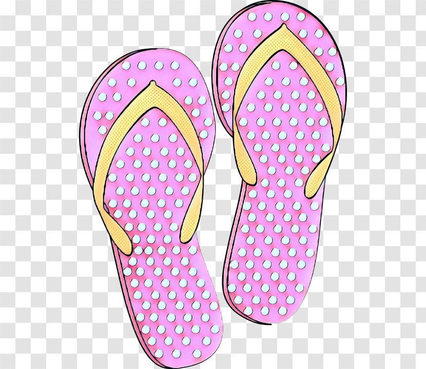 Pink Background - Magenta - Sandal Slipper Transparent PNG