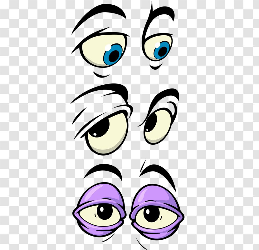 Eye Cartoon Clip Art - Watercolor - Eyes Transparent PNG