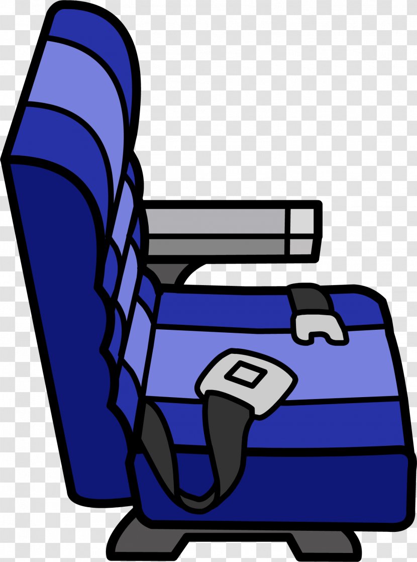 Airplane Club Penguin Seat Igloo Clip Art - Airline - Chairs Clipart Transparent PNG