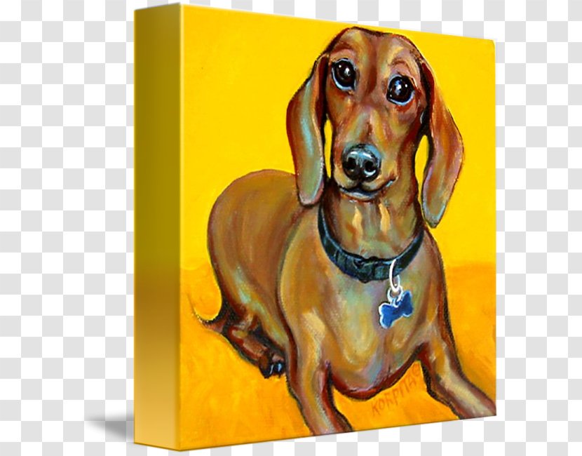 Dachshund Painting Chihuahua Dog Breed Puppy - Cartoon Dogs Transparent PNG